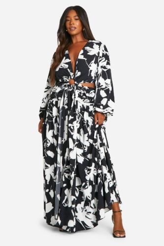 Chiffon cut out dress online