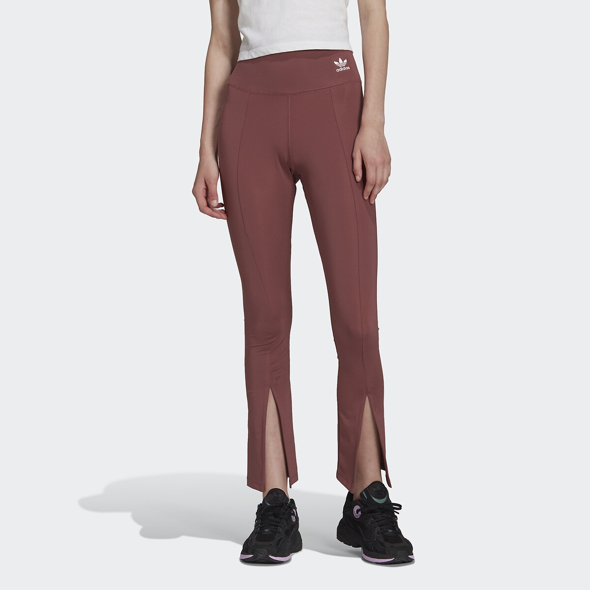 Photograph of Adidas Originals Adicolor High Waist Leggings with Split Bottoms