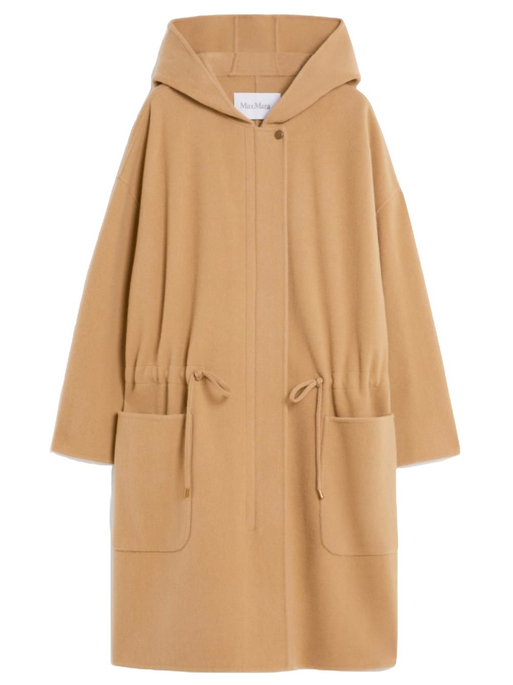 Photograph of MaxMara Mile Wool-Cashmere Coat Camel