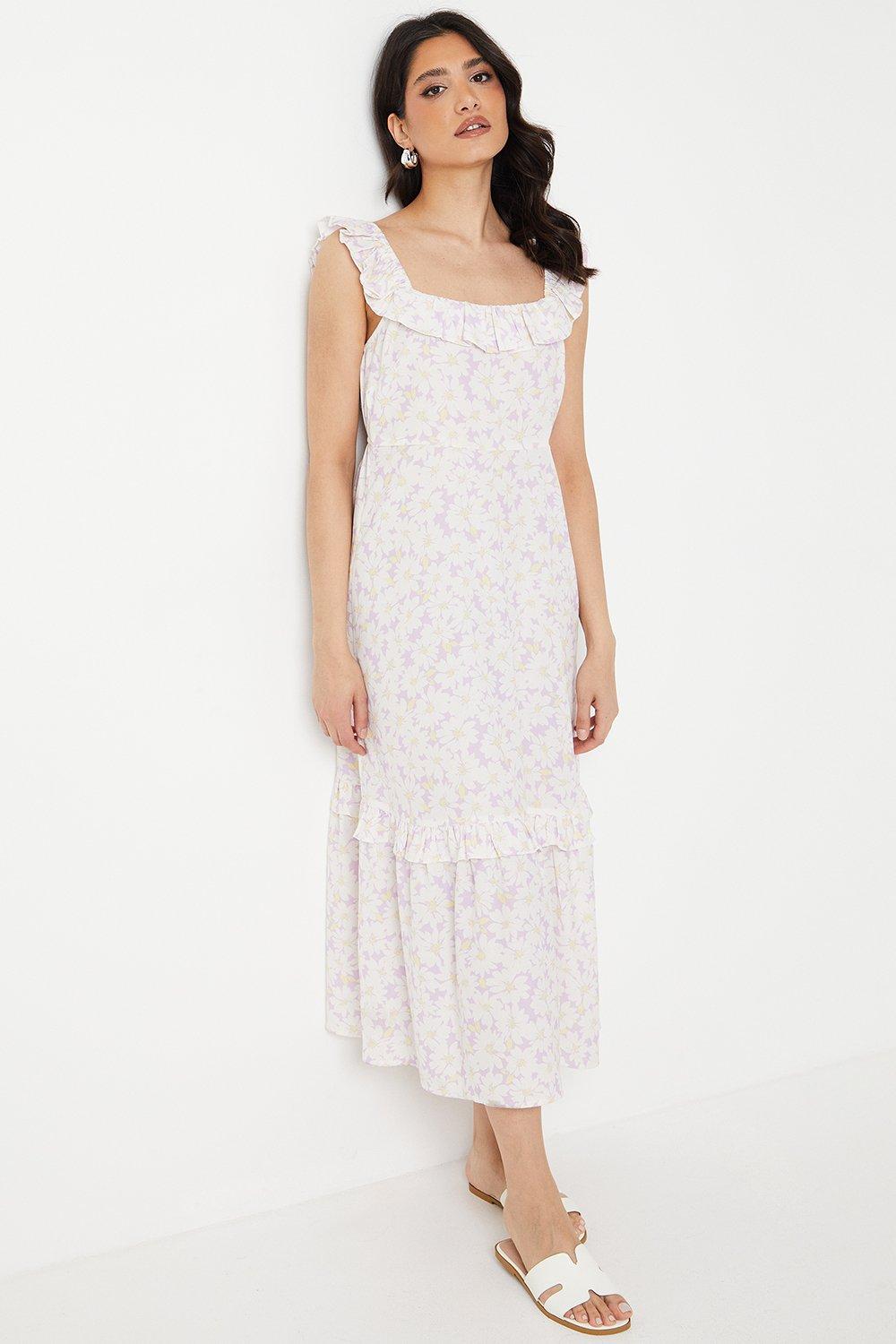 Dorothy perkins white floral dress deals