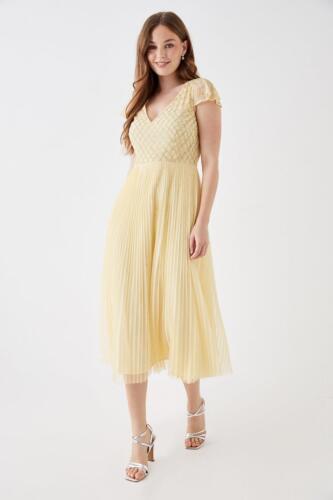 Gold pleated skirt dorothy perkins outlet
