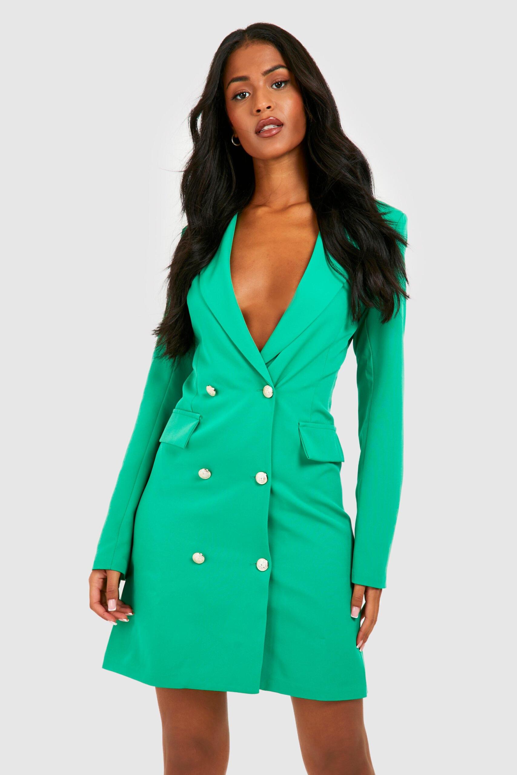 Boohoo Womens Tall Blazer Dress Rather Saucy