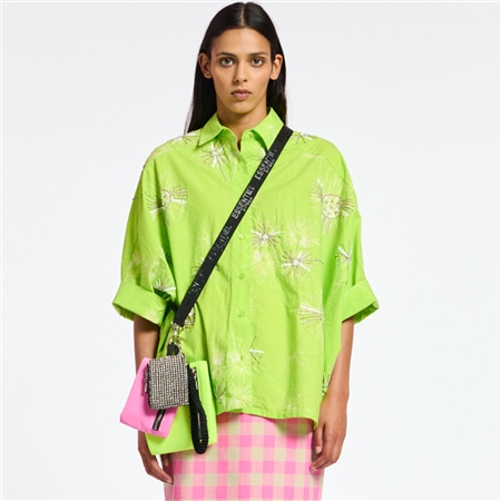 Photograph of Essentiel Antwerp ‘Dalia’ Embellished Motif Shirt