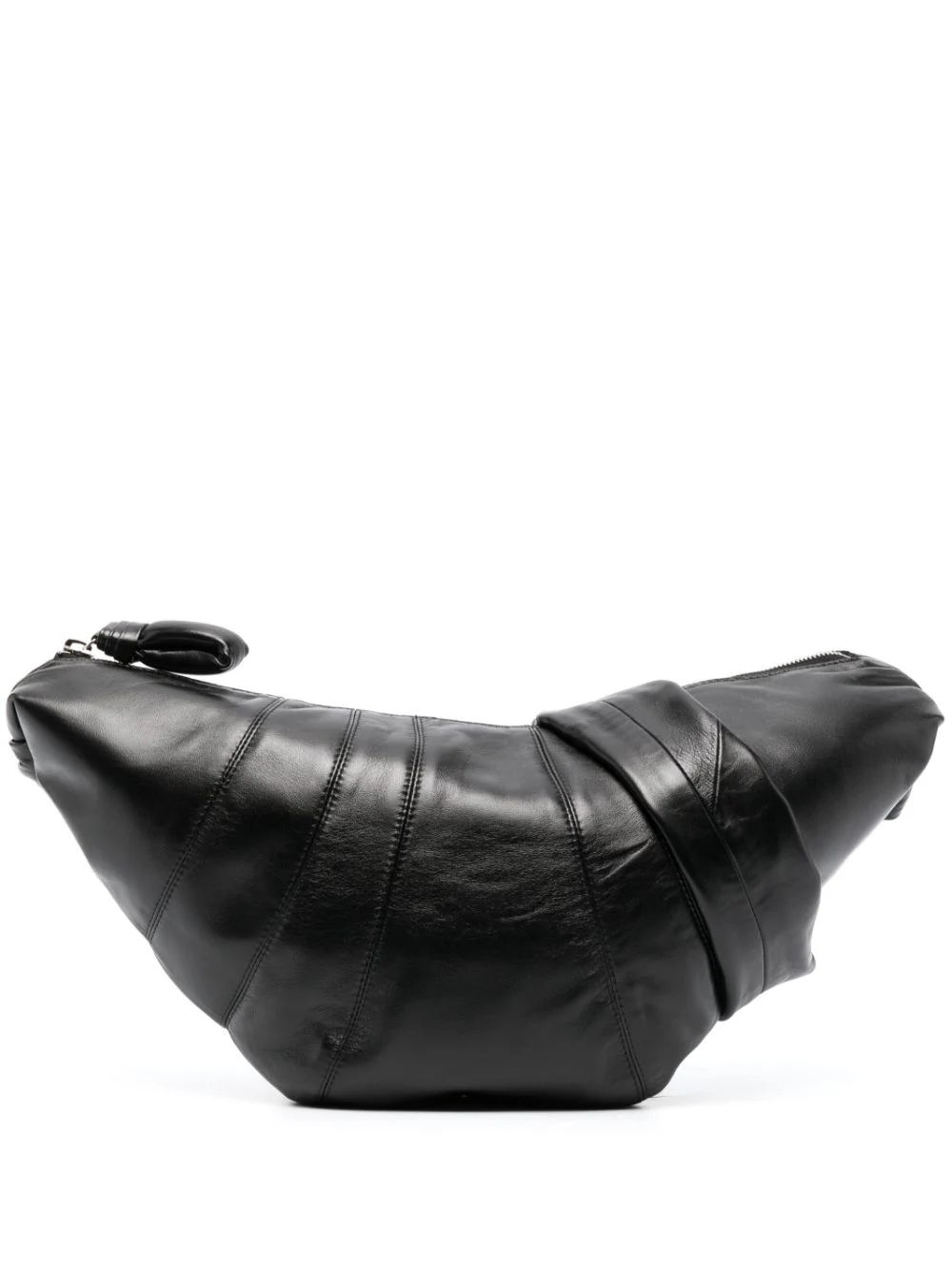 Photograph of Lemaire Medium Croissant Bag Leather Black