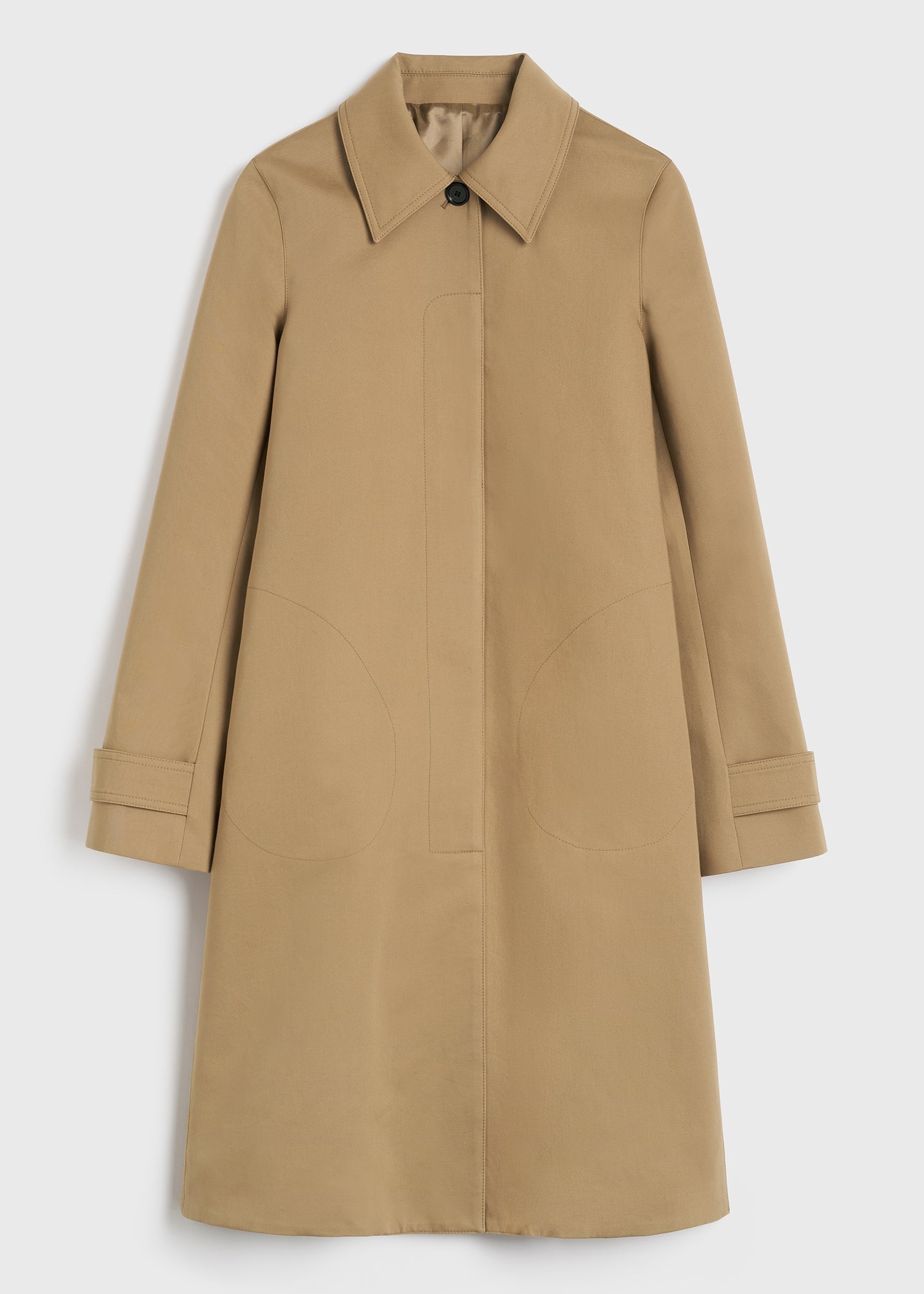 Photograph of Toteme A-line Car Coat Caramel