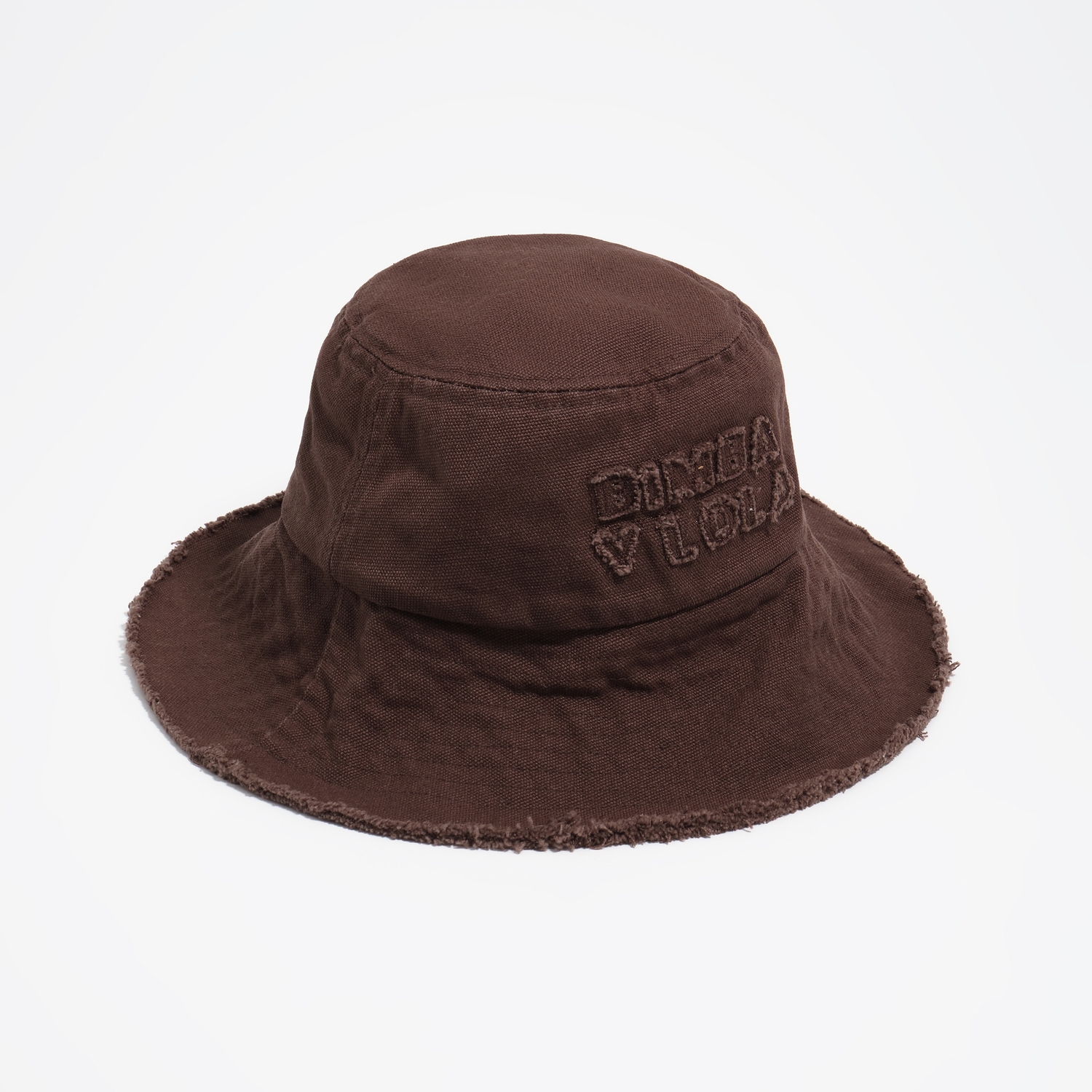 BIMBA Y LOLA Brown washed canvas hat