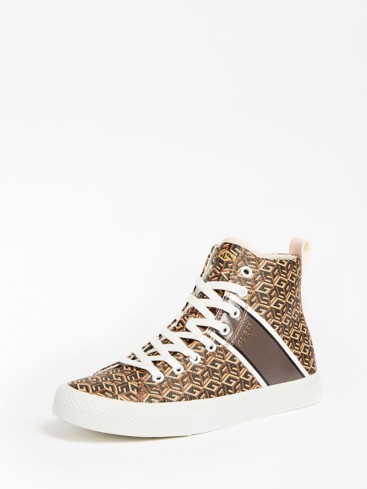 Photograph of Guess Elga Logo High-Top Sneaker