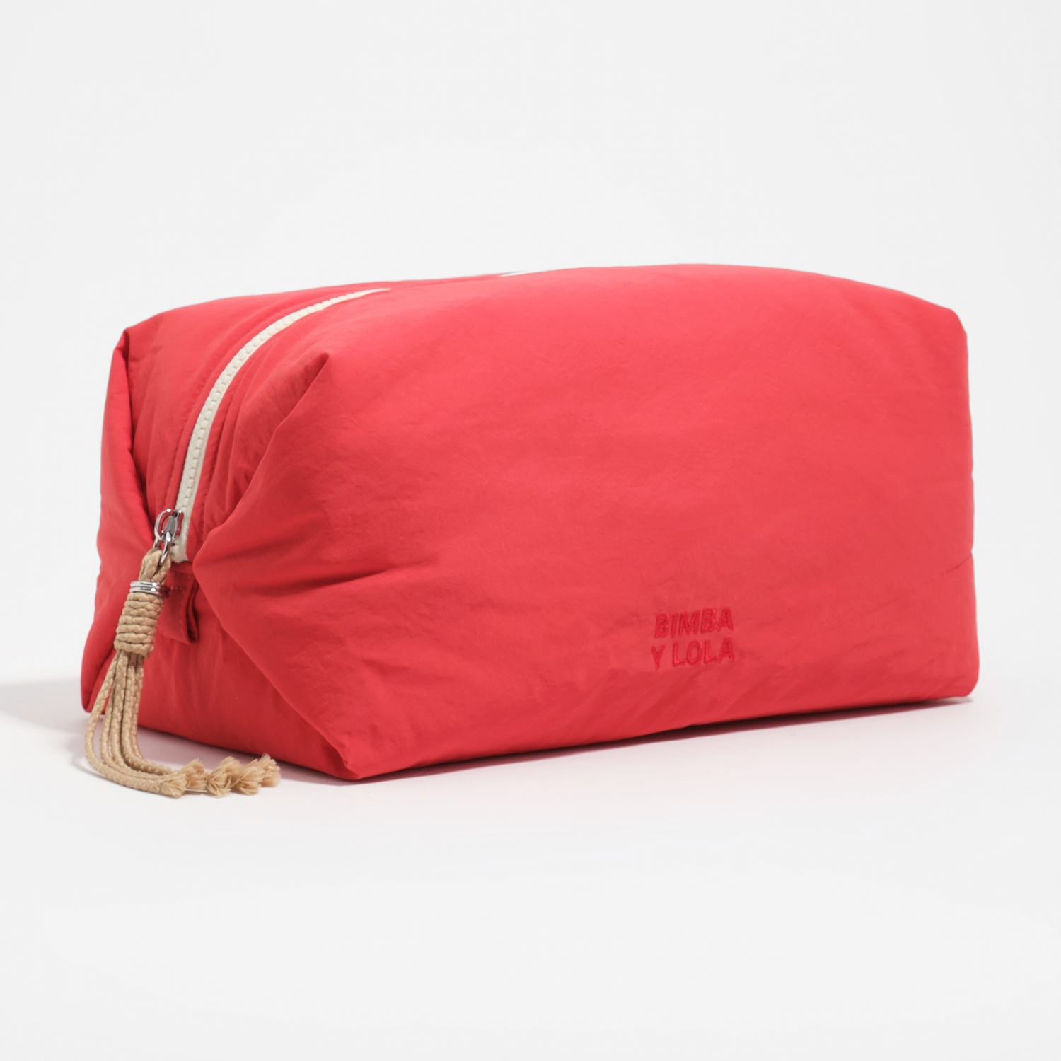 BIMBA Y LOLA Large pomegranate nylon make-up case